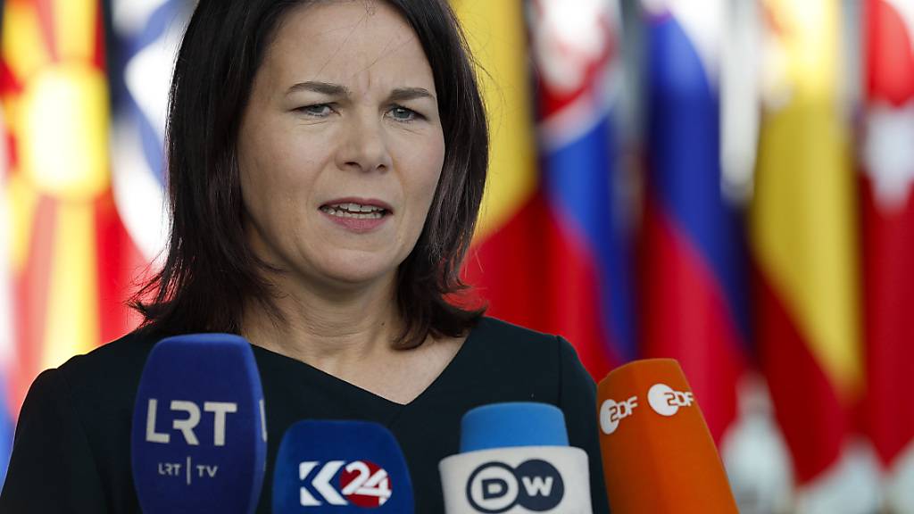 Außenministerin von Deutschland: Annalena Baerbock. Foto: Geert Vanden Wijngaert/AP/dpa