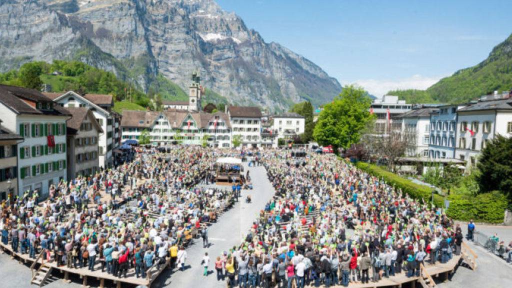 Die Landsgemeinde in Glarus soll dieses Jahr im September stattfinden, allerdings mit Schutzmasken-Pflicht.