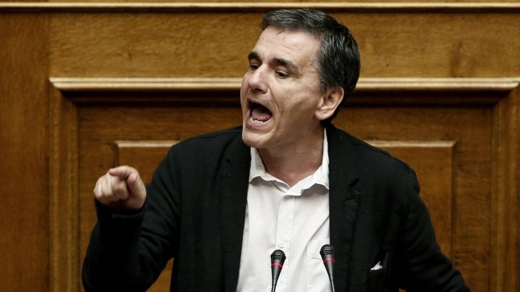 Sparen und Steuern erhöhen: Griechenlands Finanzminister Euklid Tsakalotos