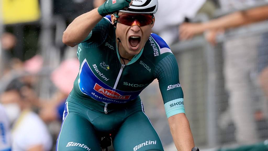 Der Belgier Jasper Philipsen setzte sich in der 2. Etappe des Tirreno-Adriatico im Sprint durch