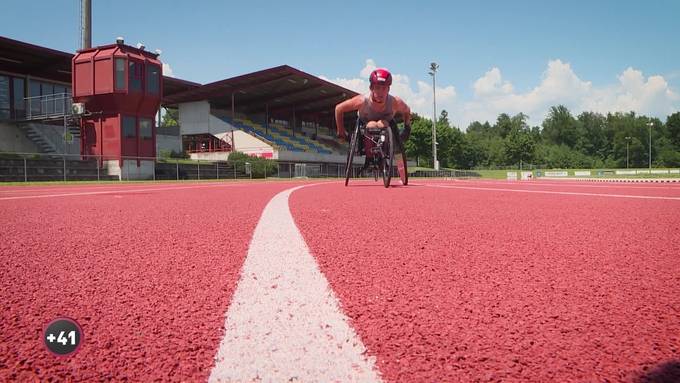 Nach Turnunfall: Luzerner Fabian Blum will mit Rennrollstuhl an Paralympics