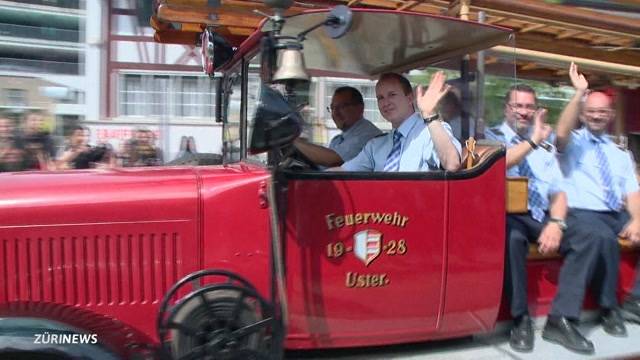 Feuerwehr-Sternfahrt durch Wetzikon