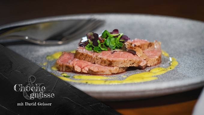 Kalbsfilet mit Sauce Béarnaise