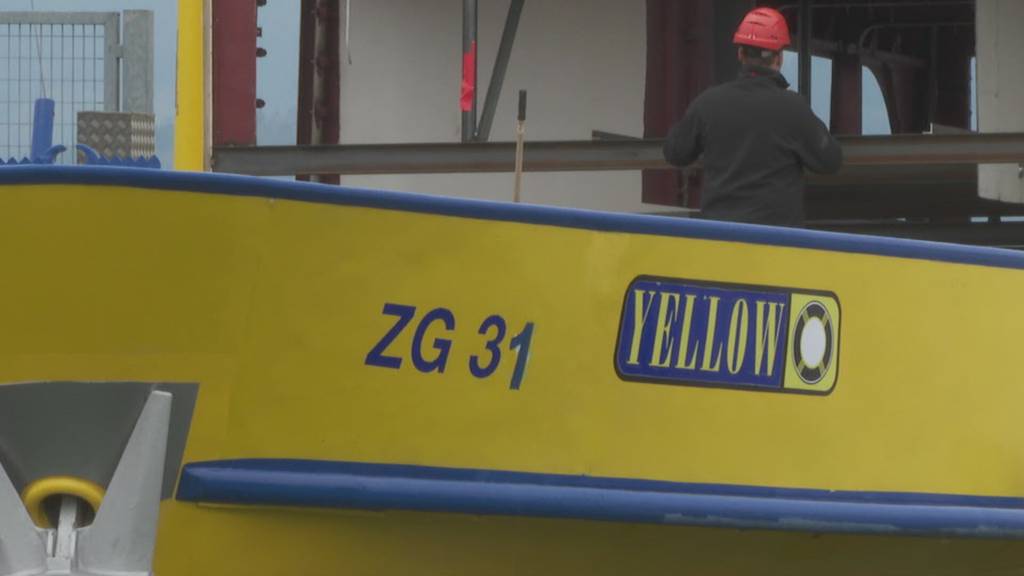 Auswasserung «Yellow» auf Zugersee