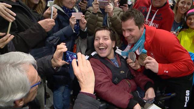 Rückkehr der ersten Olympiahelden