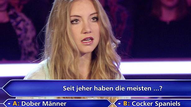 Studentin scheitert an 50 Euro Frage bei «Wer wird Millionär»