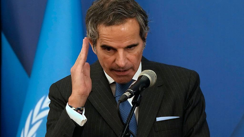 ARCHIV - Der Chef der Internationalen Atomenergiebehörde, Rafael Grossi. Foto: Vahid Salemi/AP/dpa/Archivbild