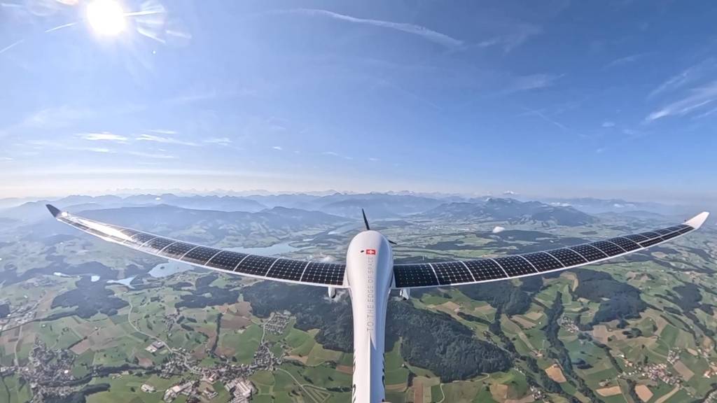 Dieses Schweizer Solarflugzeug soll Höhenrekorde knacken