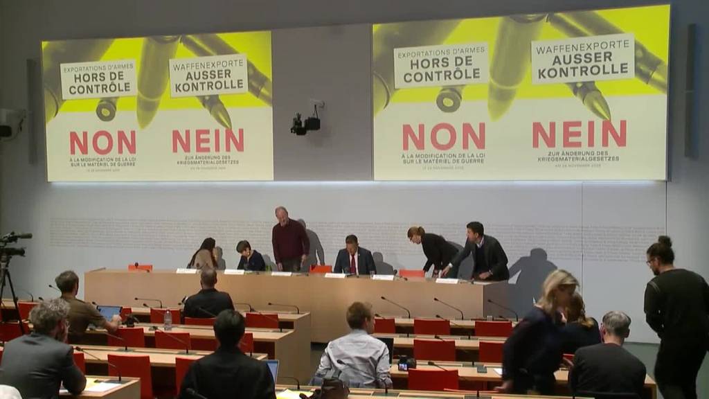 Parlament will Kriegsmaterialgesetz lockern