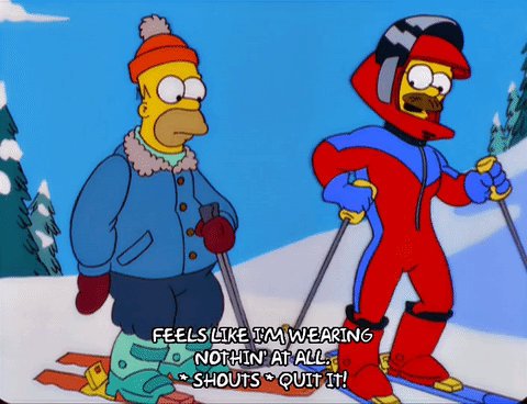 So sexy wie Flanders aus den «Simpsons» sehen unsere Sportler nicht aus.