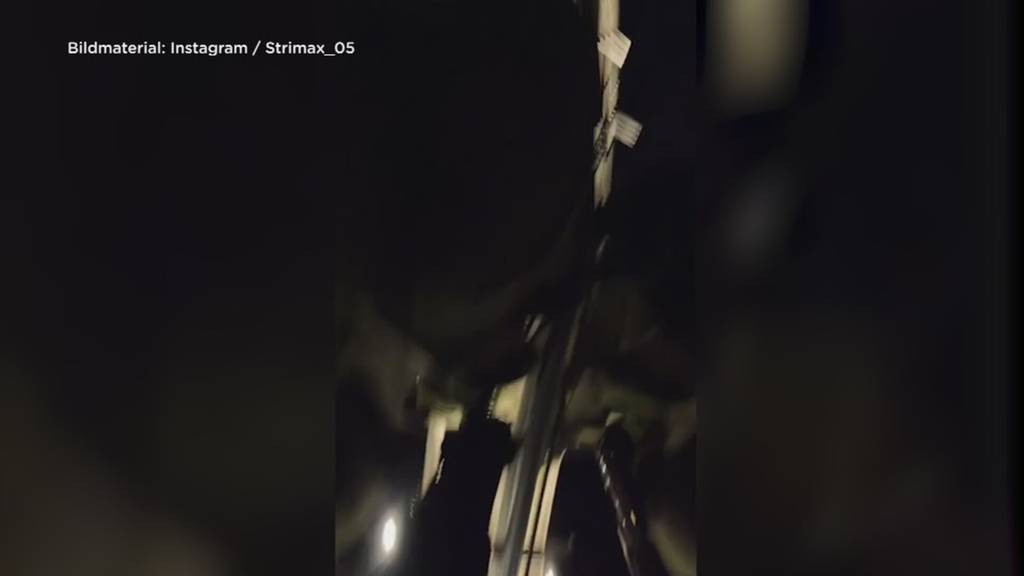 Französischer Extremkletterer erklimmt Berner Münster bis zur Spitze