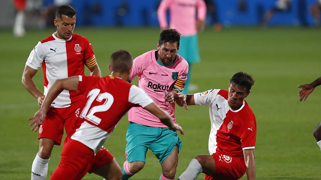 Lionel Messi führt Barcelona zum Testspiel-Sieg gegen Girona.