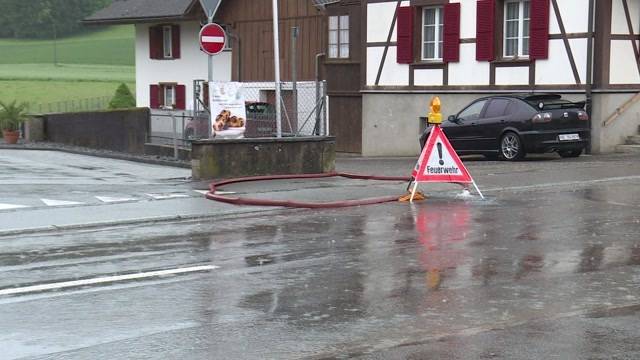 Unwetter wütet über Bern