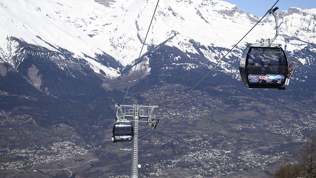Am Samstag gab es einen Defekt an der Gondelbahn in Veysonnaz VS. (Archivbild)