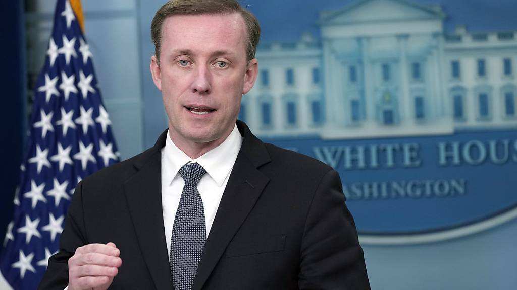 ARCHIV - Bidens nationaler Sicherheitsberater Jake Sullivan. Foto: Susan Walsh/AP/dpa/Archivbild