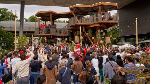 Erlebe die Fussball-WM live im Sihlcity Sommergarten