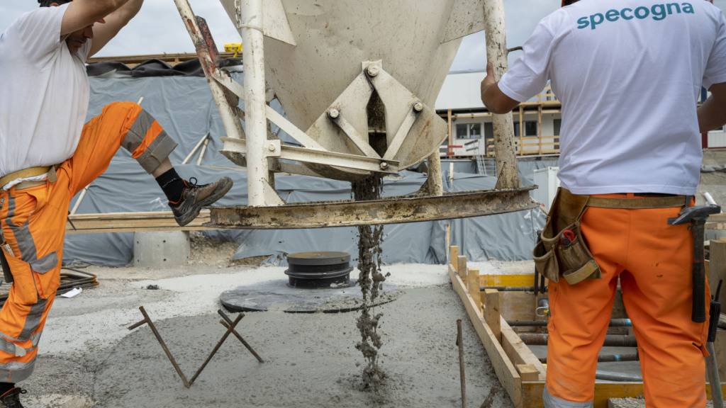 Weniger Bauarbeiter: Die Zahl der Büezer-Jobs in der Stadt Zürich ist im Sinkflug. (Symbolbild)
