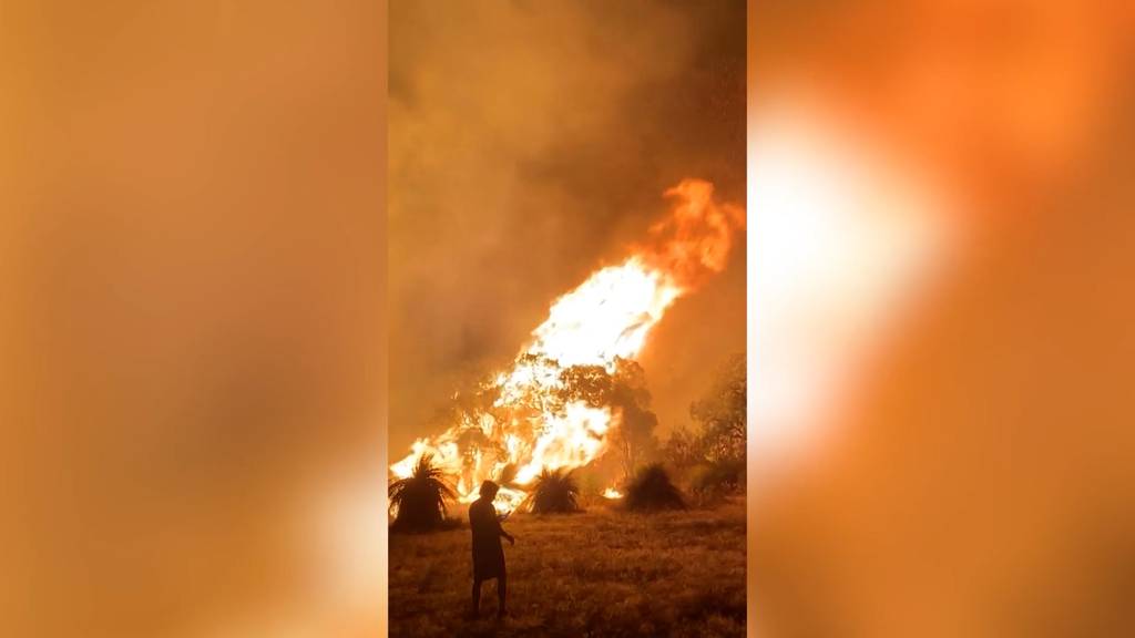 Waldbrand zerstört in Australien zahlreiche Häuser