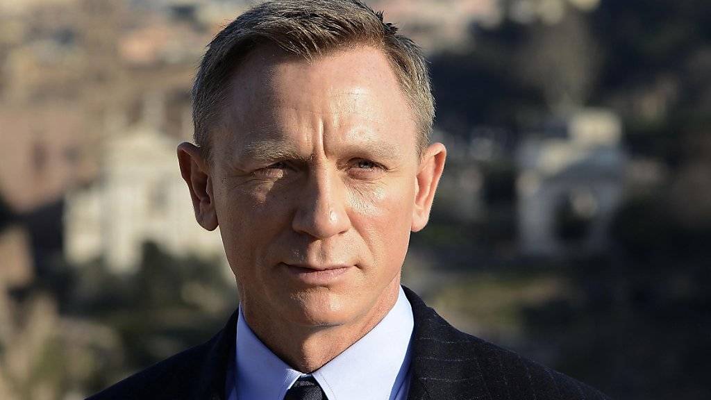 Bond-Darsteller Daniel Craig im Februar in Rom während einer Drehpause für «Spectre» (Archiv).