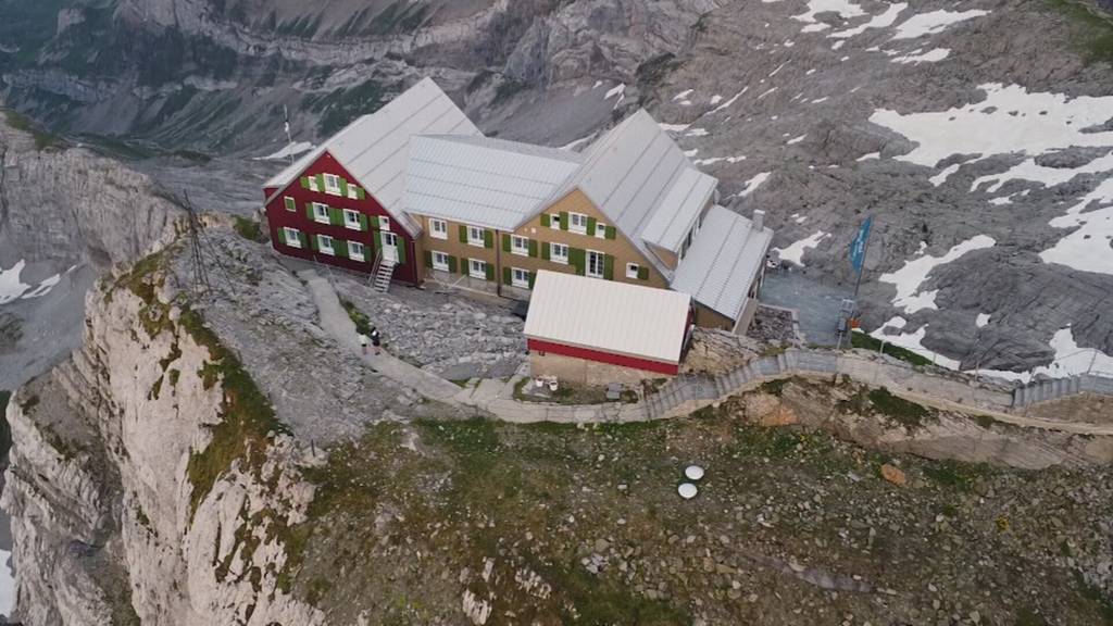 Zu Besuch im Berggasthaus alter Säntis