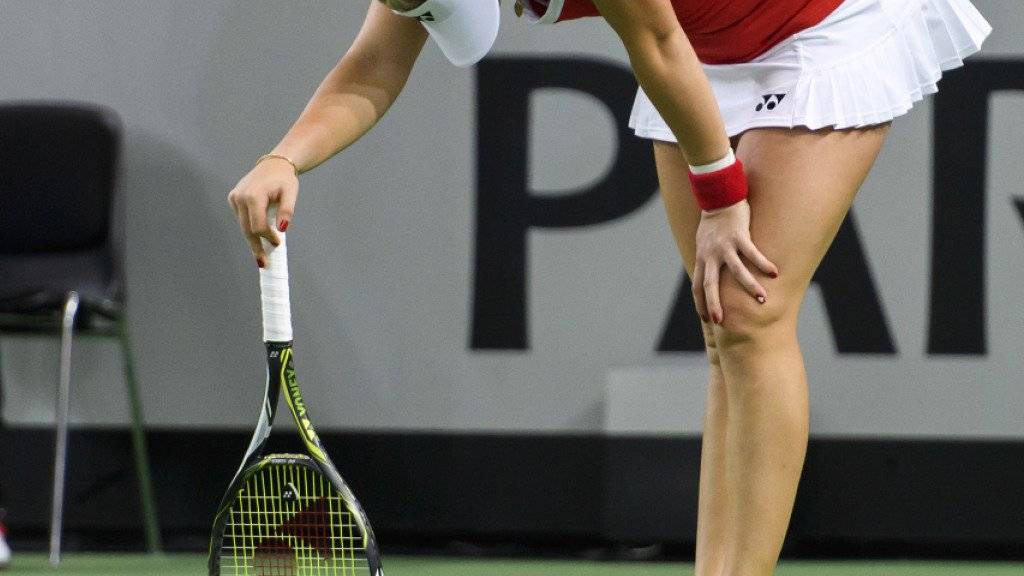Auf der ITF-Tour will sich Belinda Bencic wieder aufbauen und wichtige Punkte für die Weltrangliste holen