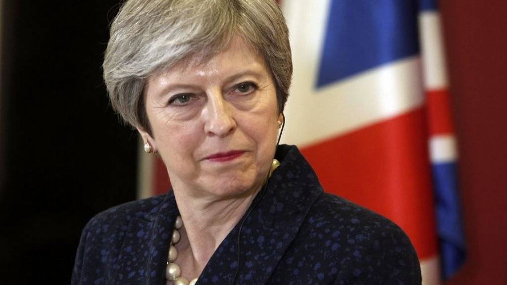 Die britische Premierministerin Theresa May hat eine Niederlage im Unterhaus knapp abgewendet. (Archivbild)