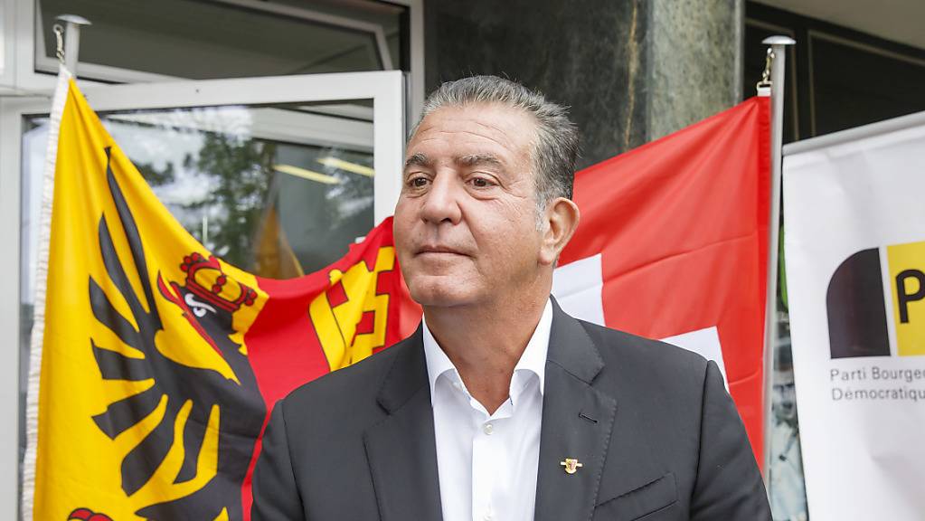 Eric Stauffer, der frühere Präsident der Genfer Protestpartei MCG, ist jetzt offiziell Mitglied der Genfer BDP. Als solches kandidiert er für den Nationalrat. (Archivbild)