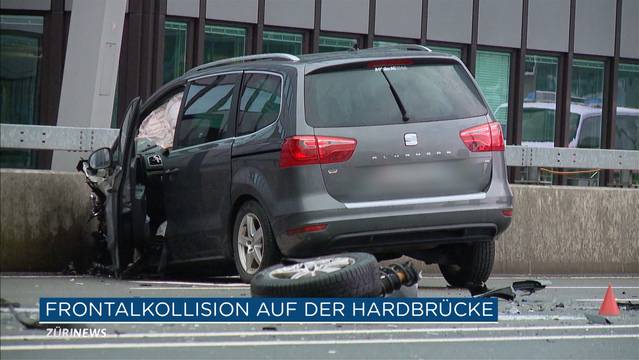 3 Verletzte nach Unfall auf Hardbrücke