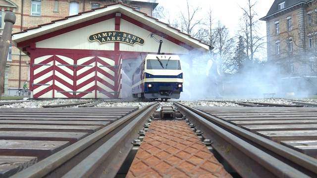 Durch Münsingen tuckert wieder die Elektro-Lok