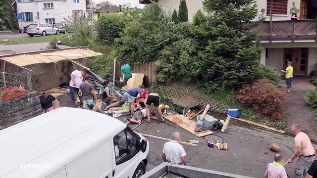 Wohlen: Polterabend endet mit 18 Verletzten