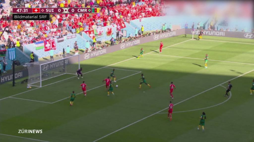 Auftaktsieg: Die Schweiz schlägt Kamerun mit 1-0
