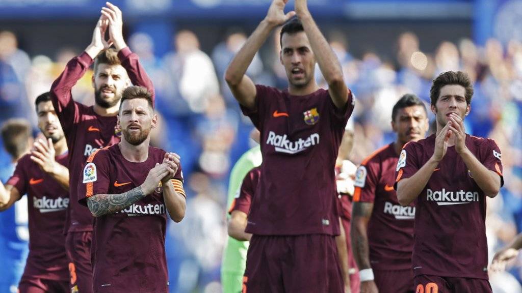 Barcelona darf trotz Fehlstart gegen Getafe jubeln