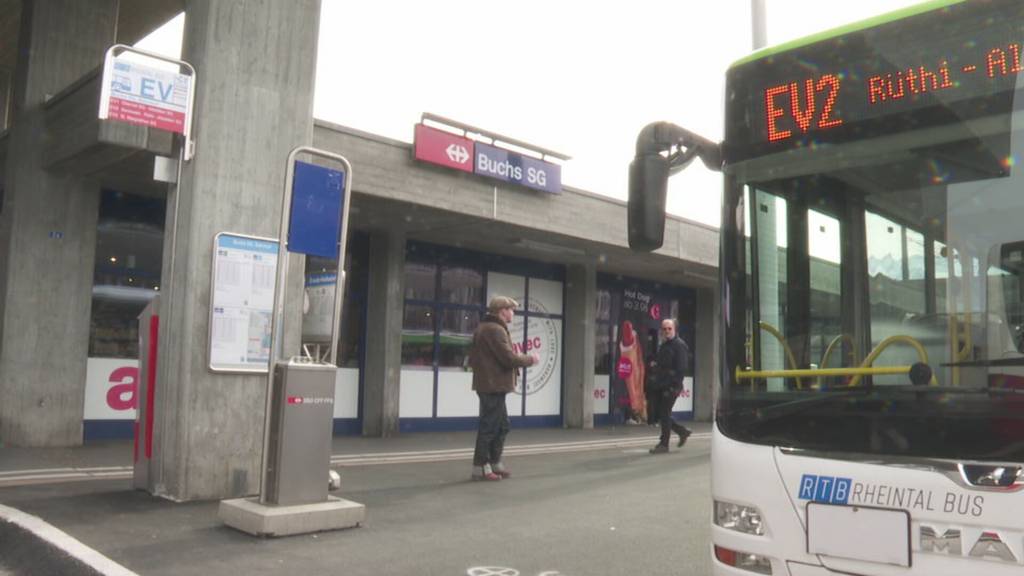 Zugunterbruch zwischen Altstätten und Buchs