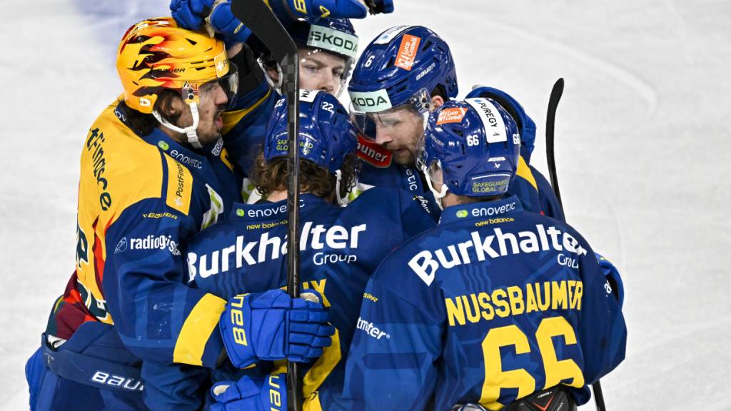 Der HC Davos kann sich über den Sieg in der Qualifikation freuen