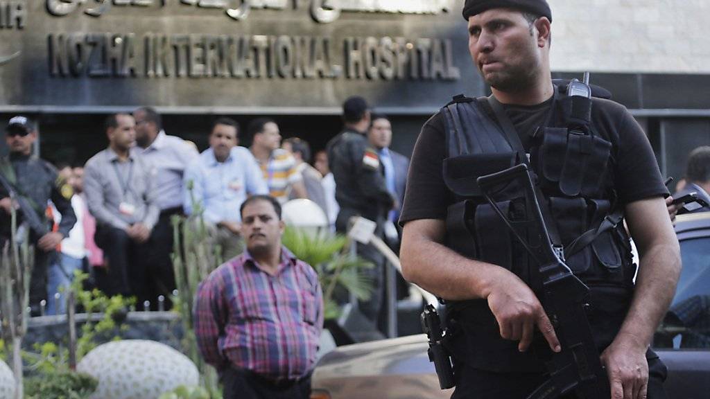 Mit wiederholten Angriffen konfrontiert: Sicherheitskräfte in Kairo (Archivbild)