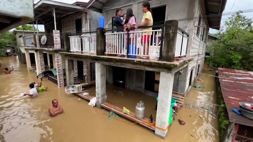 Taifun «Noru» setzt Philippinen unter Wasser