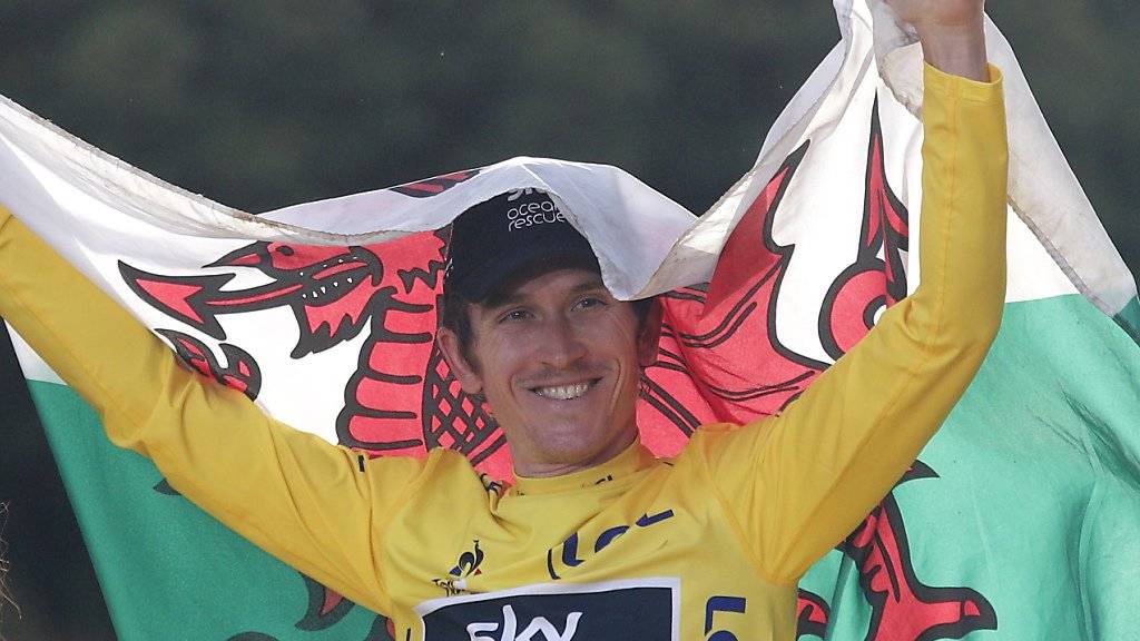 Fährt drei weitere Jahre für Sky: Der Waliser Geraint Thomas, Gewinner der Tour de France 2018