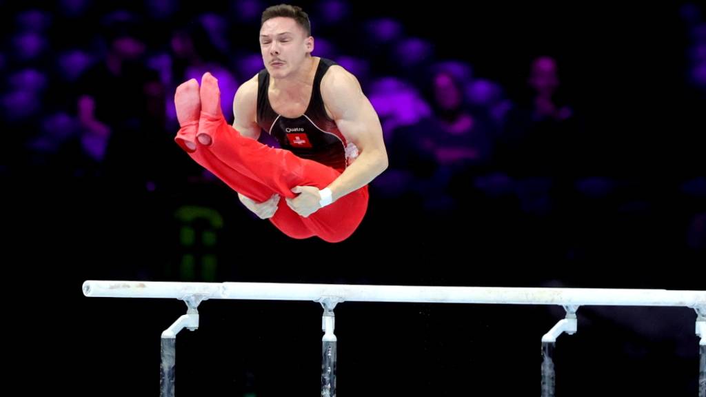 Noe Seifert musste am Tag nach dem Gewinn von Bronze am Barren gleich zwei Stürze in Kauf nehmen