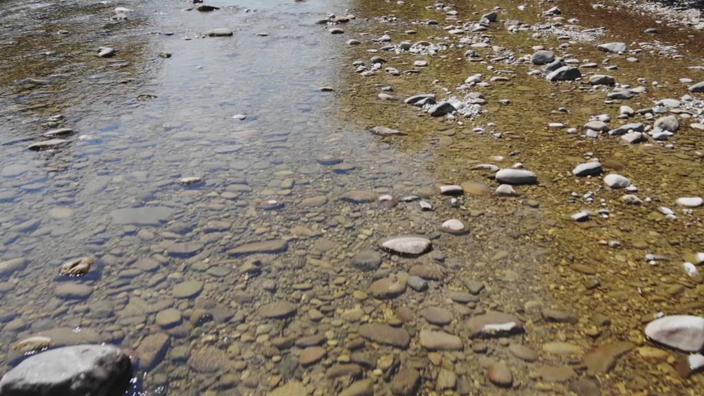 Pegel des Vierwaldstättersees sinkt einen Zentimeter pro Tag – historisches Niedrigwasser in der Kleinen Emme