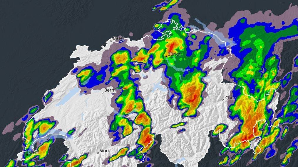 meteo schweiz prognose niederschlag