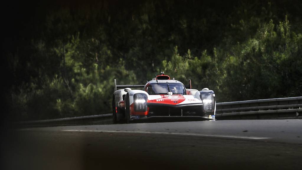 Mit dem Toyota auf dem 2. Platz: Sébastien Buemi beim 24-Stunden-Rennen in Le Mans