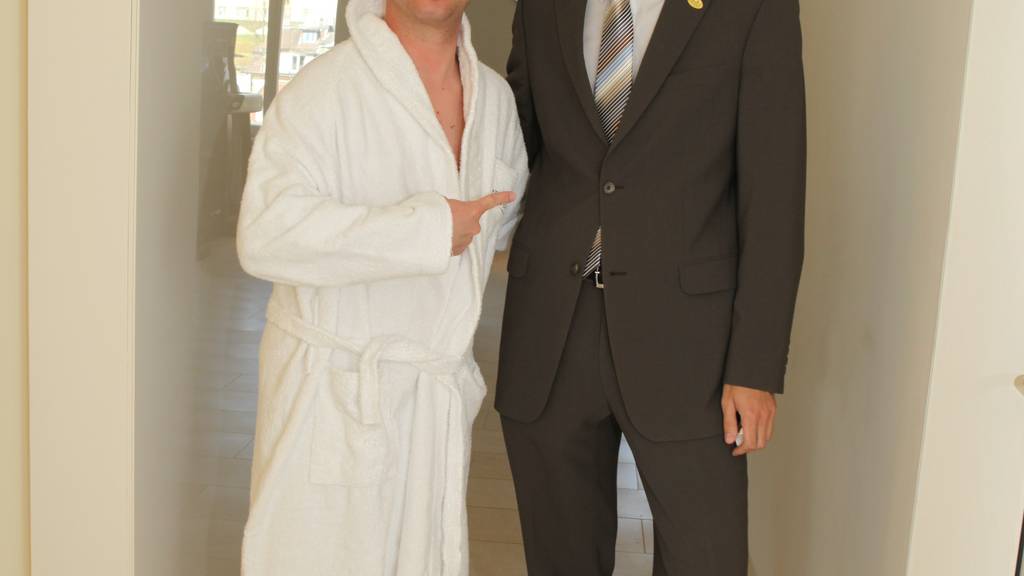 Maik Wisler geht baden: 84 Prozent schicken ihn in den Rotsee