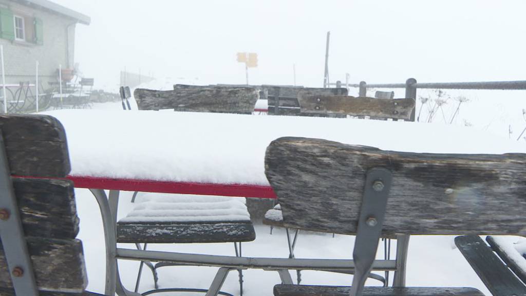 Der erste Schnee ist in den Bergen gefallen – so war der Sommer für die Bergrestaurants