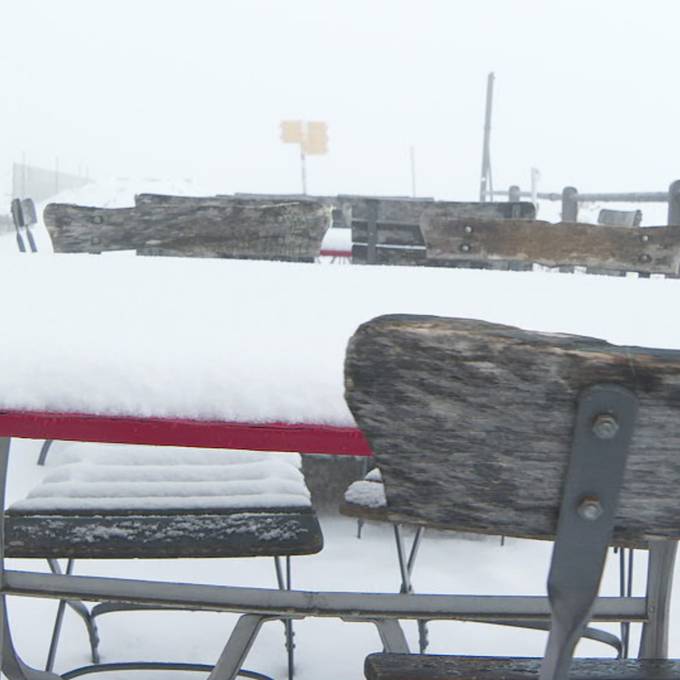Der erste Schnee ist in den Bergen gefallen – so war der Sommer für die Bergrestaurants