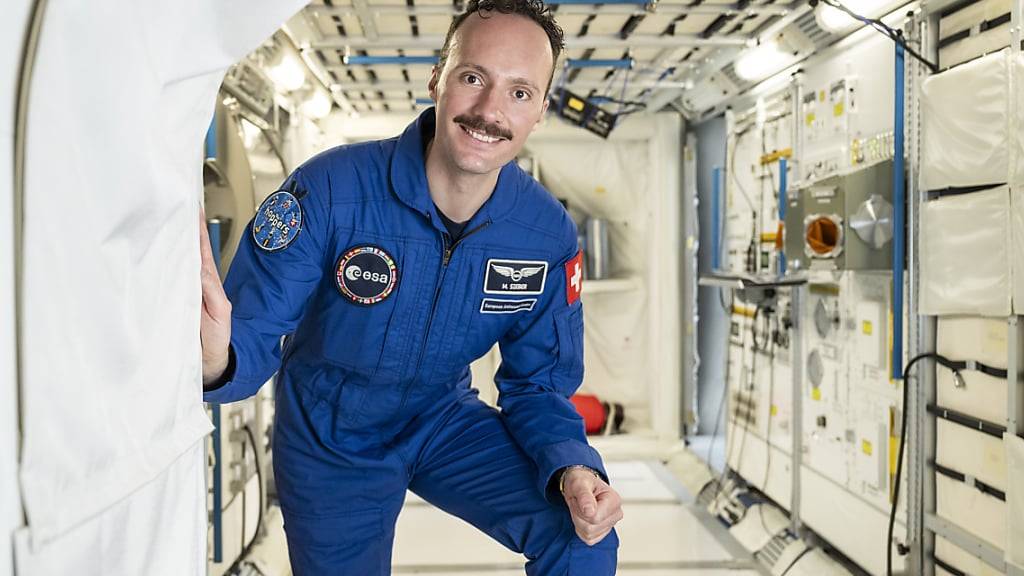 Der neue Schweizer Astronaut Marco Sieber hat keine Angst vor dem Weltraum.