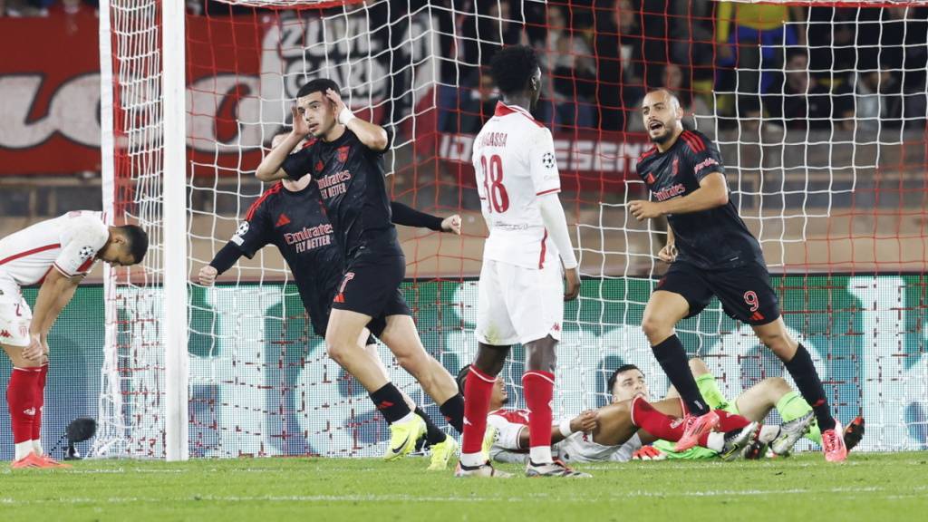 Zeki Amdouni und Arthur Cabral sorgten für die Wende von Benfica Lissabon in Monaco