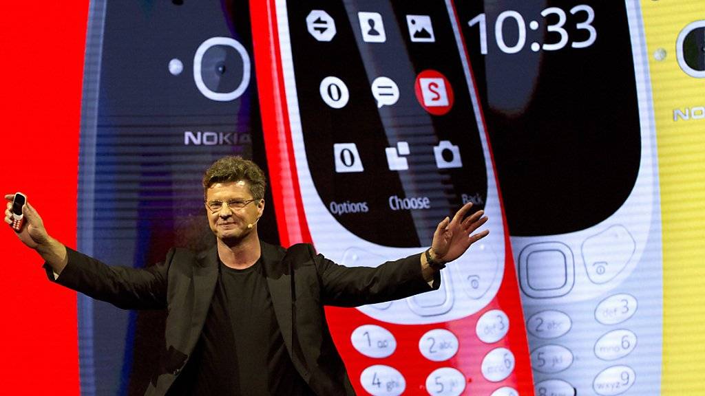 Nostalgie pur: Nokia ist als Smartphone-Marke zurück - und bringt auch ein Modell auf den Markt, der dem Kult-Handy Nokia 3310 nachgeahmt ist.