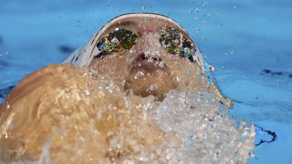 Roman Mityukov überzeugte an der WM im Halbfinal über 200 m Rücken mit perfekter Wasserlage und Schweizer Rekord
