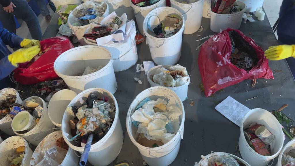 In Perlen wird Abfall untersucht für bessere Nachhaltigkeit