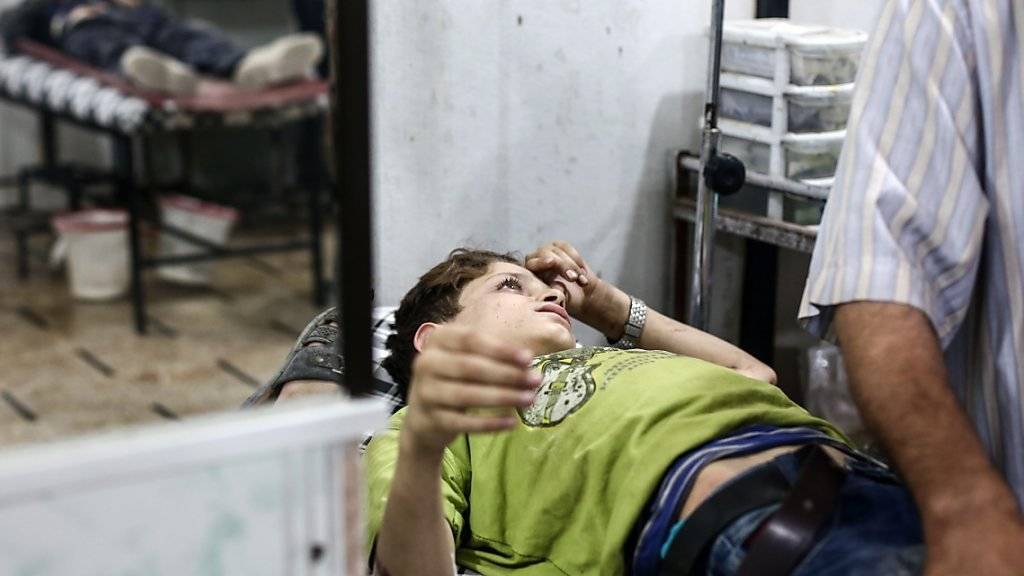 Entscheiden über Leben und Tod: Ärzte in der syrischen Stadt Aleppo schildern drastische Zustände. (Symbolbild)